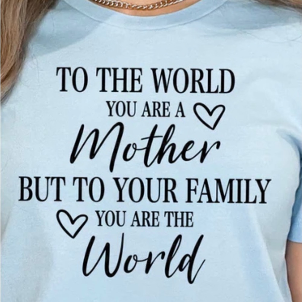Mother Day gift Tshirts for sale 100% cotton & spandex, all sizes Small-2XL